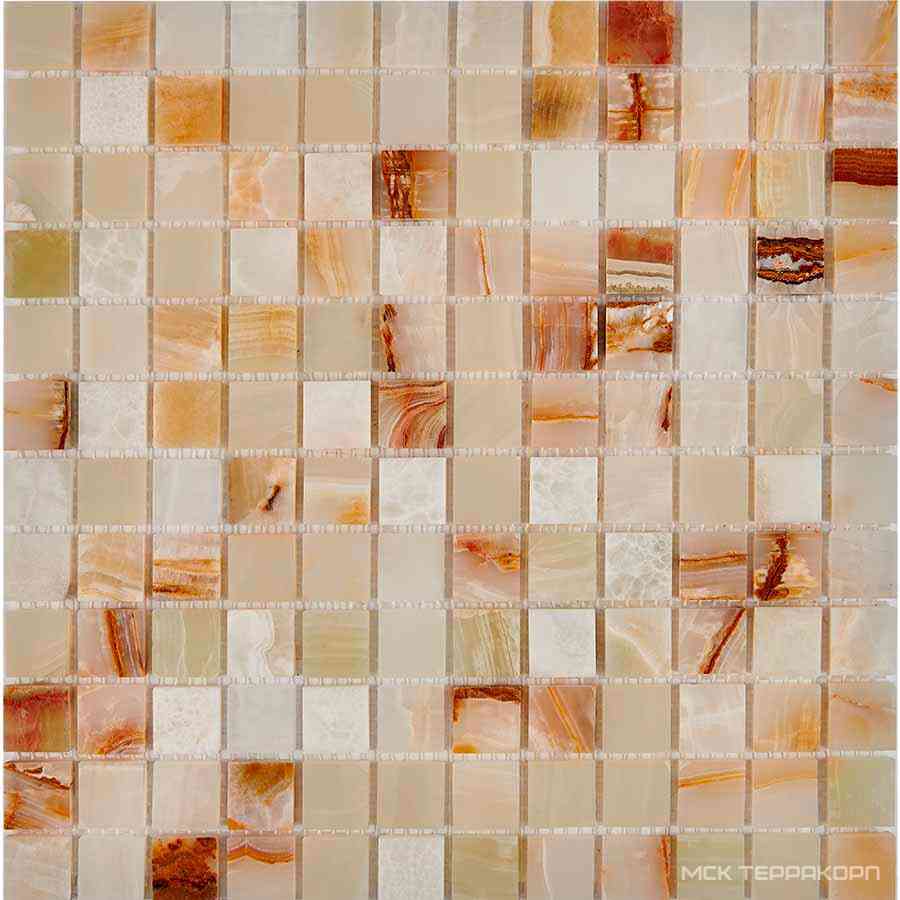 204 Jade verde (чип 23x23 мм) сетка 30.5х30.5