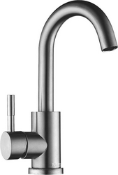 Смеситель Elghansa Stainless steel 16B4031-Steel для раковины| 5x25x16