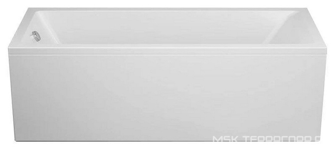 Ванна акриловая 180х70 см (без каркаса, панели и сифона) ZZ AMPM Gem W93A-180-070W-A