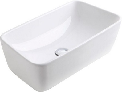 Раковина накладная на столешницу 57(52)х32хh19см, без отв.д/смесит., без перелива, Degrade ZZ Simas degrade DE10bi