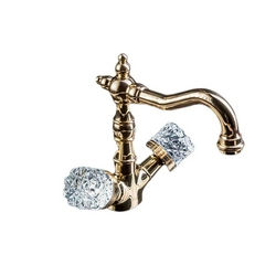 Смеситель Boheme Crystal 292-CRST для раковины| 15x20x21