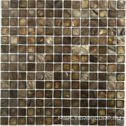 Мозаика из стекла на сетке R10-161 ZZ |30.5x30.5