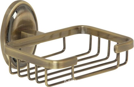 Мыльница-решетка настенная, бронза XX Veragio Bonjour VR.BNR-7852.BR