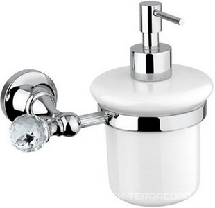 Дозатор настенный керамический, (цв.бронза),  ZZ Cezares Olimp OLIMP-SOI-02-M