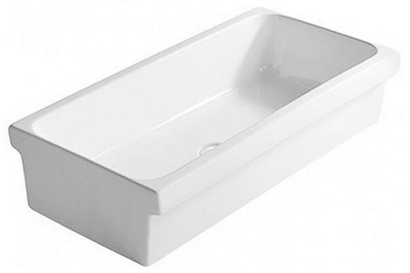 Раковина хозяйственная, встраиваемая, 90х45хh20см, без отв.д/смесителя, без перелива, (поставляется без упаковки),  ZZ Galassia Community Ninive 2005