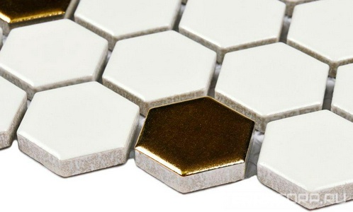 Мозаика Babylon Gold matt (23x26x6) 26x30 Bonaparte Мозаика керамогранитная n156877