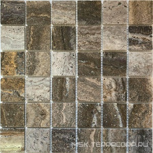 Мозаика Мозаика из камня на сетке М20-422-Р 30.5x30.5 Спектр-М Натуральный камень М20-422-Р