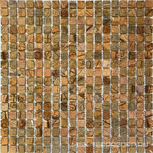 Мозаика Мозаика из камня на сетке М20-408-Р 30.5x30.5 Спектр-М Натуральный камень М20-408-Р