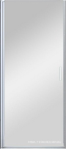 Дверь для душа в нишу, 850хh1950мм, распашная. правая/левая, (стекло 6мм, прозрачное, фурн.цв.хром),  ZZ Vincea Alpha VDP-3AL850CL