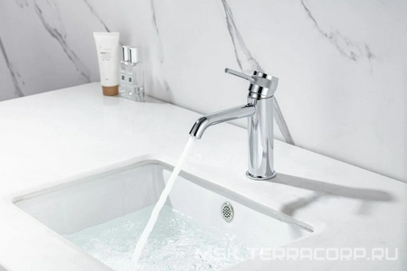 Смеситель для раковины, без д/к, (цв.хром),  Allen Brau Priority 5.31A01-00