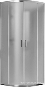 Душевой уголок 800х800xh1900мм, 1/4 круга, (стекло текстурное 6мм, фурн.цв.хром), Garda ZZ Vincea Душевые ограждение VSQ-5CT800MT