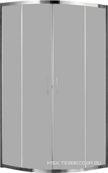 Душевой уголок 900х900xh1900мм, 1/4 круга, стекло прозрачное 6мм, фурн.цв.хром), Garda ZZ