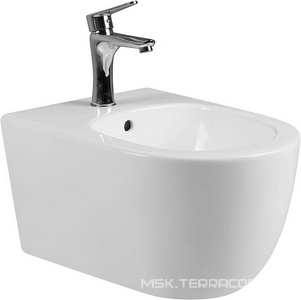 Биде подвесное 490x370x300мм, цвет белый,  ZZ Vincea Evo VB1-34S