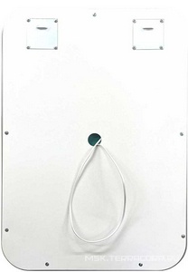 Зеркало 550x800х30мм, с встроенным по периметру светильником, сенсорным выключателем и диммером, Vincea ZZ Vincea Универсал VLM-2F550