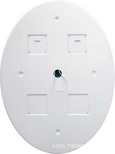 Зеркало 570x770х30мм, с встроенным по периметру светильником, сенсорным выключателем и диммером, Vincea ZZ Vincea Универсал VLM-2E570