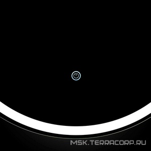 Зеркало 600x900х30мм, с встроенным по периметру светильником, сенсорным выключателем и диммером, Vincea ZZ Vincea Универсал VLM-3BL900