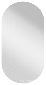 Зеркало 500x1000х30мм, реверсивное, с встроенным по периметру светильником, сенсорным выключателем и диммером, Vincea KL Vincea Универсал VLM-2K100