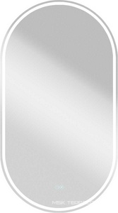 Зеркало 500xh900х30мм, с встроенным светильником, сенсорным выключателем, диммером и функцией антизапотевания, Vincea ZZ Vincea Универсал VLM-3AU900-2