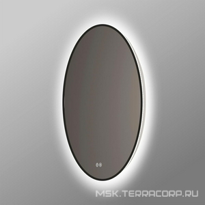 Зеркало 700x700x30мм, с встроенным светильником, сенсорным выключателем, диммером и функцией антизапотевания, Vincea ZZ Vincea Универсал VLM-3DE700B-2