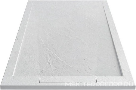 Поддон для душа 1200х800хh25мм, прямоугольный, без сифона арт. VSPH-D611,  (искуствен.камень. цв.белый матовый), Vincea ZZ Vincea Универсал VST-4SRL8012W