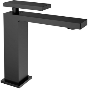 Смеситель для раковины, без д/к, (цв.черный матовый),  ZZ Vincea Dice VBF-2DS1MB