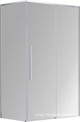 Душевой уголок 1300х900хh1950мм, прямоуг., правый/левый, (стекло прозрачное 6мм Easy Clean, фурн.цв.хром), Slim-N ZZ