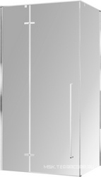 Душевой уголок 1000х900хh1950мм, прямоугольный (стекло прозрачное 6мм, фурн.цв.хром), Slim-N ZZ