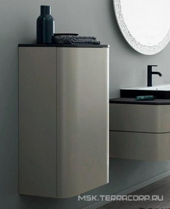 Верхняя панель для шкафчика 400х360 мм (цв.08 графит супермат), Happy D2 Plus ZZ Duravit Happy D.2 Plus HP030008080