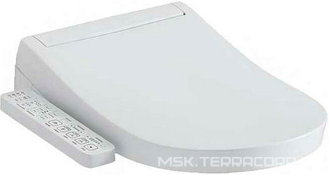 Сиденье-биде, электронное с пультом управления, цвет белый, 46.2х54х13Н, WASHLET S2 ZZ Toto Washlet TCF33320GIN#N