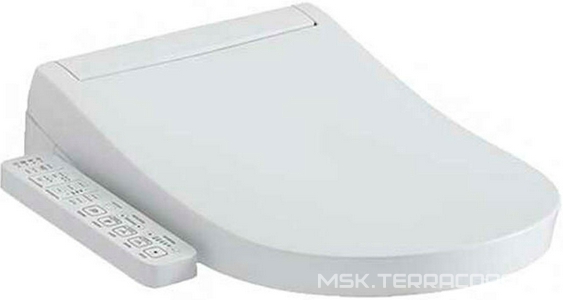 Сиденье-биде, электронное с пультом управления, цвет белый, 46.2х54х13Н, WASHLET S2 ZZ Toto Washlet TCF33320GIN#N