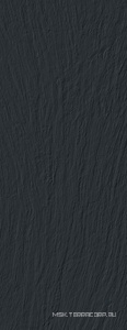 Керамогранит для пола и стены Laminam Rus I Naturali Ardesia Nero A Spac 5,6 мм 120x300 LAMF009911
