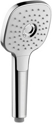 Душевая лейка, 3 режима, кнопочное переключение, цв.белый/хром Iddis sena SEN3F00i18