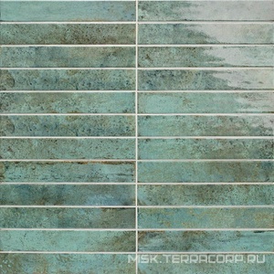Керамическая плитка для стены Mainzu Tampa  Green 5x30 n181317