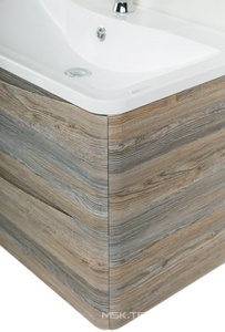 База под раковину подвесная с двумя выкатными ящиками, 1000x455x525мм, без раковины, (цв.Pino Scania), Acqua ZZ BelBagno ACQUA ACQUA-1000-2C-SO-PS