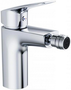 Смеситель для биде, без д/к, (цв.оружейная сталь),  ZZ BelBagno Due DUE-BD-GM-W0