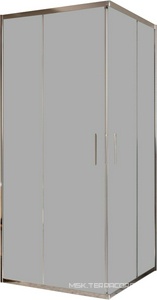 Душевой уголок 1100х1100хh1950мм, квадрат, (стекло прозрачн.6мм, фурн.цв.хром),  ZZ BelBagno Luce LUCE-A-22-80+30-C-Cr