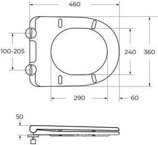 Сиденье для унитаза, с микролифтом, быстросъёмное,  ZZ BelBagno Sfera-R BB8902SC  /  Sfera-R