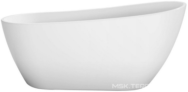 Ванна 1700x800xh720мм, отдельностоящая, интегрированный слив-перелив, донный клапан цв.хром в компл., (акрил цв.белый), BelBagno ZZ BelBagno Универсал BB704-1700-800-K