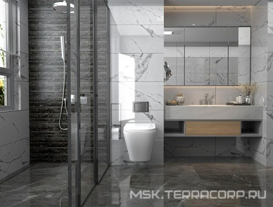 Унитаз подвесной, безободковый, 53х35.5см, сиденье с микролифтом, крепеж в компл., (цв.белый глянц.),  ZZ Abber Rechteck AC1201