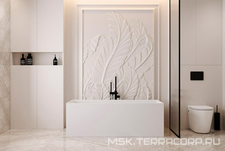 Ванна 1500x700xh550мм, отдельностоящая, интегрированный слив-перелив, крышка слива в цвет ванны в компл., (иск.камень. цв.белый матовый),  ZZ Abber Stein AS9640-1.5