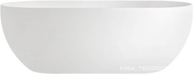 Ванна 1720х790h580мм, отдельностоящая, интегрированный слив-прелив крышка слива в цвет ванны., ножки в компл., (акрил цв.белый матовый), Abber ZZ