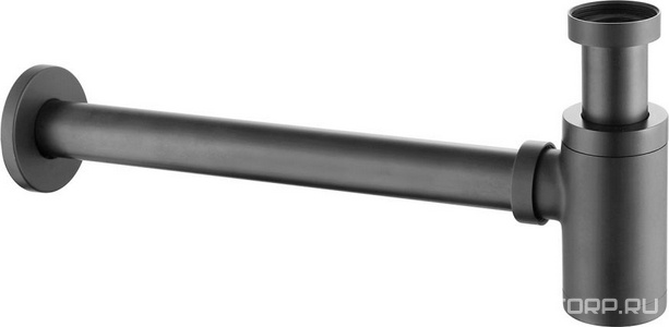 Сифон для раковины, 1 1/4, круглый, (латунь, цв.никель), Abber ZZ Abber Универсал AF0030NG