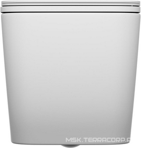 Унитаз подвесной, 52х32см, сиденье с микролифтом, крепеж в компл., (цв.белый глянц.),  ZZ Abber Ultra AC1303