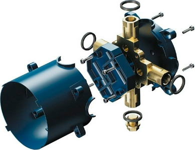 Встраиваемый модуль скрытого монтажа MultiDock для встаиваемого смесителя KL AMPM Универсал F100100