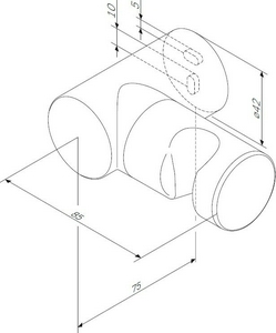 Держатель для душа, хром AMPM Универсал F0500864