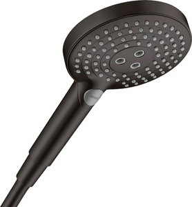 Душевая лейка, (цв.черный матовый),  S 120 3jet ZZ Hansgrohe Raindance Select 26530670