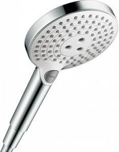 Душевая лейка, (цв.белый/хром),  S 120 3jet ZZ Hansgrohe Raindance Select 26530400