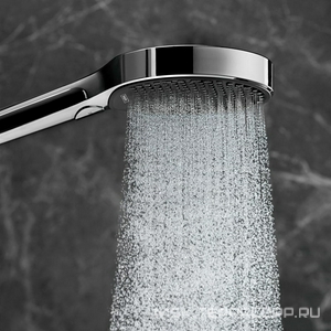 Душевая лейка, 3 типа струи, (цв.хром), HG  130 3jet, EcoSmart ZZ Hansgrohe Rainfinity 26865000