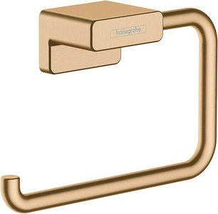 Держатель для туалетной бумаги, (цв.шлиф.бронза),  ZZ Hansgrohe AddStoris 41771140