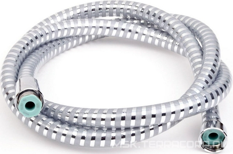 Шланг для душа, пластиковый со спиральным покрытием, 2,00м, 1/2 x 1/2, Metaflex Hansgrohe, ZZ Hansgrohe Комплектующие 28264000